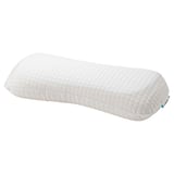 Ergonomic pillow: KLUBBSPORRE, memory foam, gel-cooled, firm, side/back sleepers.