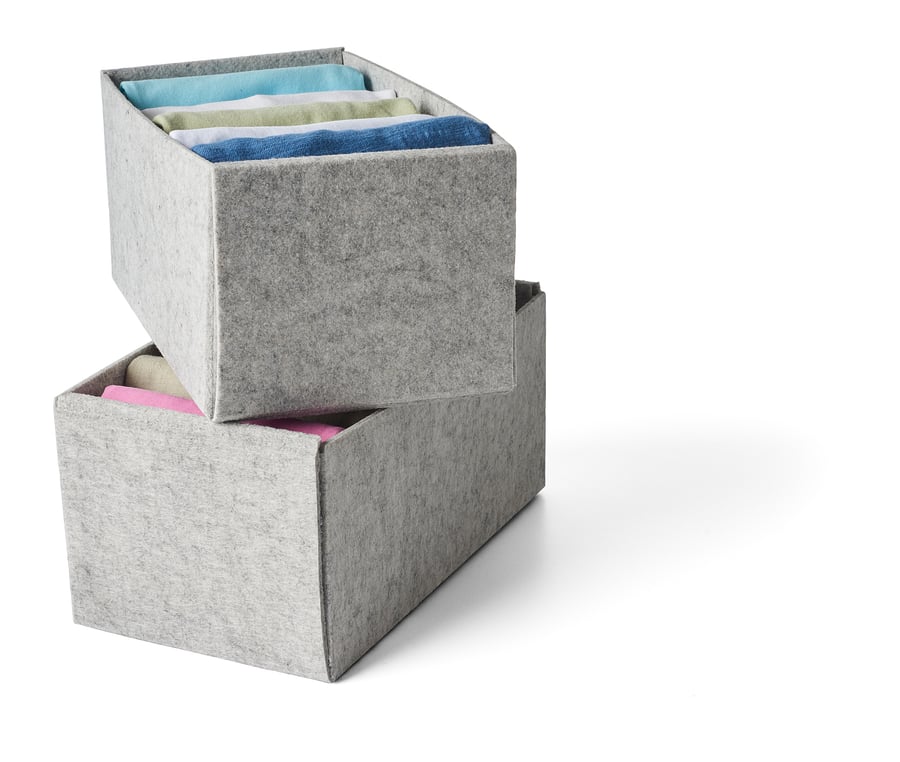 KOMPLEMENT box, light grey, 15x27x12 cm IKEA Spain