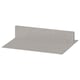 KOMPLEMENT off-white shoe rack insert, rectangle shape, water-resistant felt material.