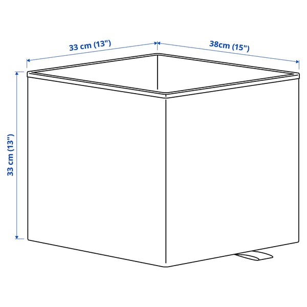 Illustration with measurements for the product: KOSINGEN.