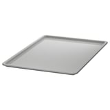 White KUGGIS lid, rectangular, smooth plastic, fits KUGGIS box.
