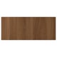 LAPPVIKEN Drawer front, brown/walnut effect, 60x26 cm