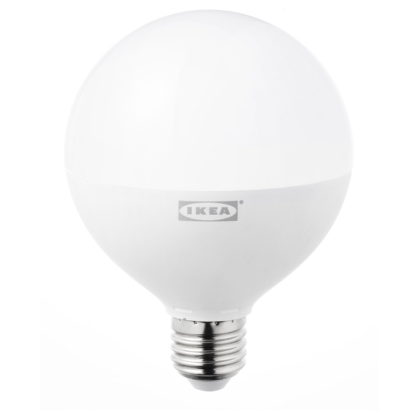 LEDARE LED bulb 1600 lumen, dimmable/globe opal white, 2700 K95 mm - IKEA Spain