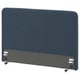 LJUSFJÄLLET Headboard, incl leg/Kilanda dark blue, 140 cm
