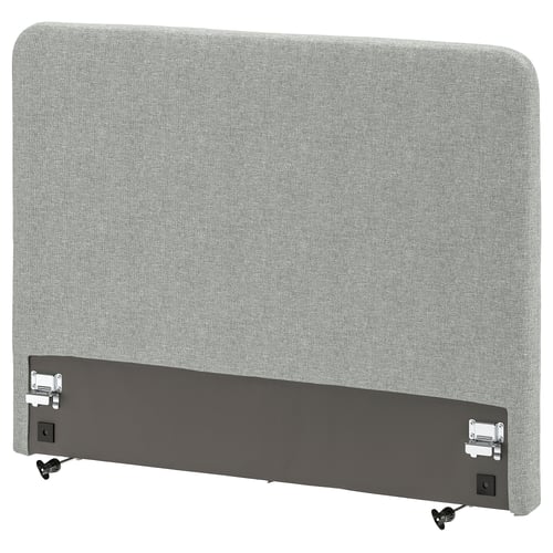 LJUSFJÄLLET Headboard, Tibbleby beige/grey, 90 cm