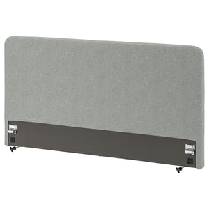 LJUSFJÄLLET Headboard, Tibbleby beige/grey, 180 cm