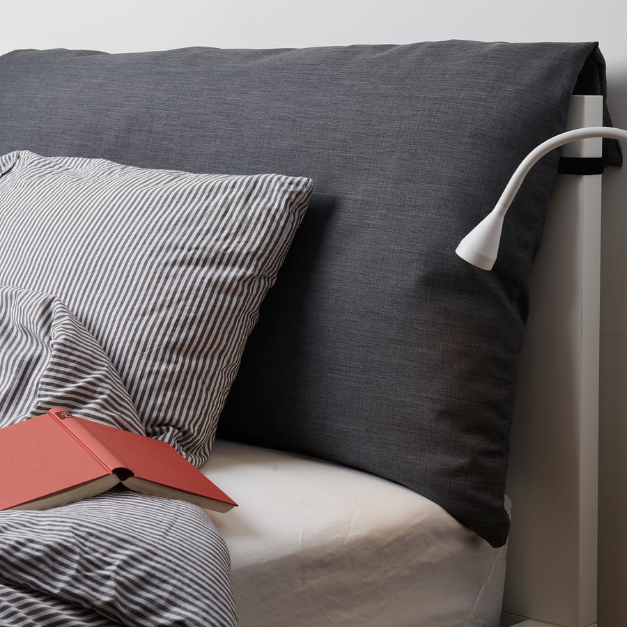 MALM Headboard cushion, dark grey, 160 cm IKEA Spain