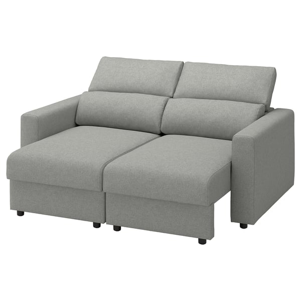 MALMKÖPING 2-seat sofa, Tibbleby beige/grey
