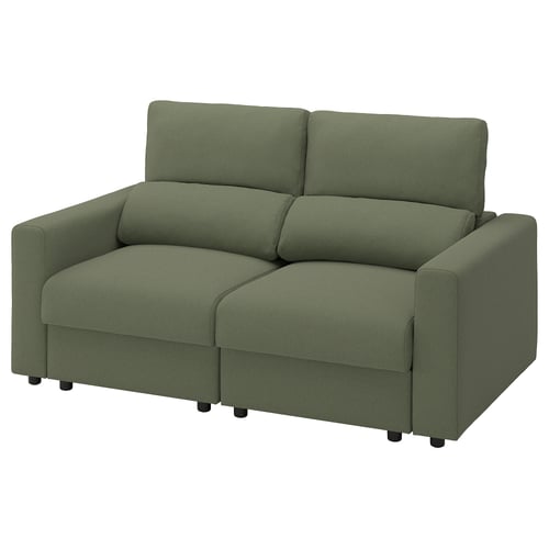 MALMKÖPING 2-seat sofa, Tibbleby grey-green