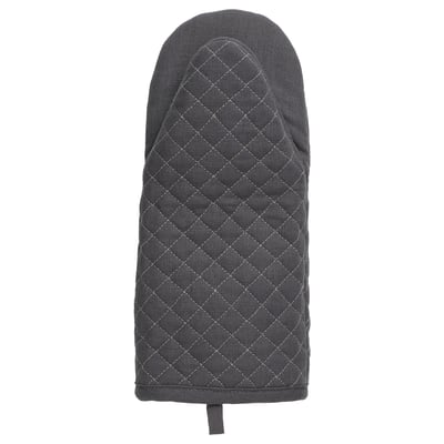 Gray oven mitt, recycled diamonds