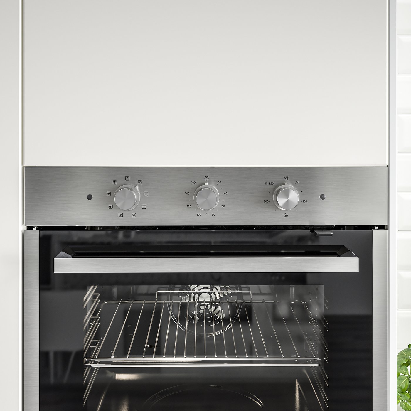 MATÄLSKARE Pyrolytic oven, stainless steel colour - IKEA