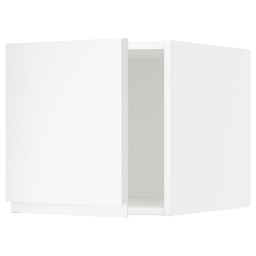 METOD white kitchen cabinet in modern minimalist design.