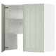 METOD kitchen unit in green. Three-section door, adjustable shelf, sturdy frame.