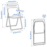 Illustration with measurements for the product: NISSE.