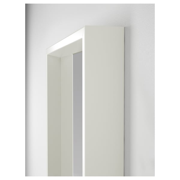 High-quality white folding mirror, perfect for bathrooms and dressing rooms.