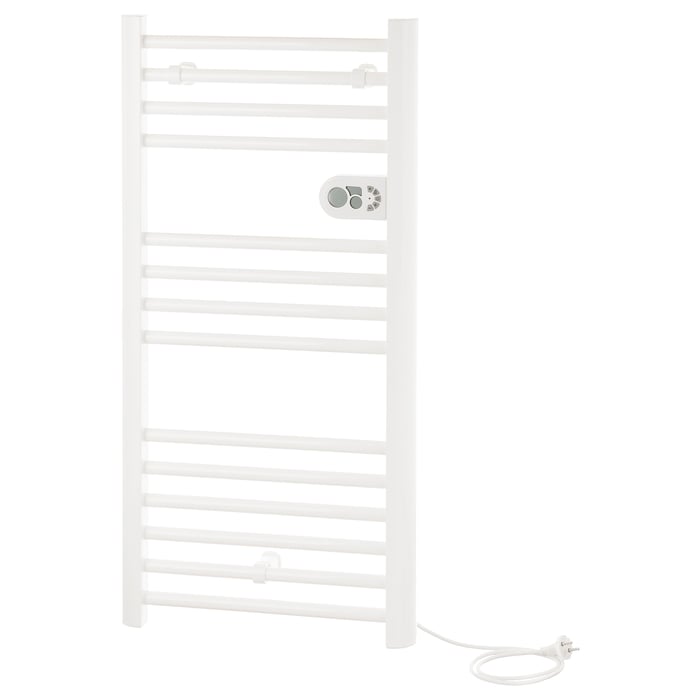 NUVARANDE Electric towel dryer, white IKEA Spain