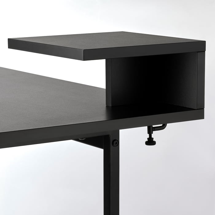 OBEGRÄNSAD Desk, black, 160x75 cm IKEA Spain