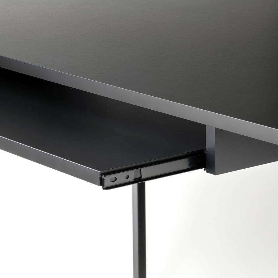 OBEGRÄNSAD Desk, black, 160x75 cm IKEA Spain