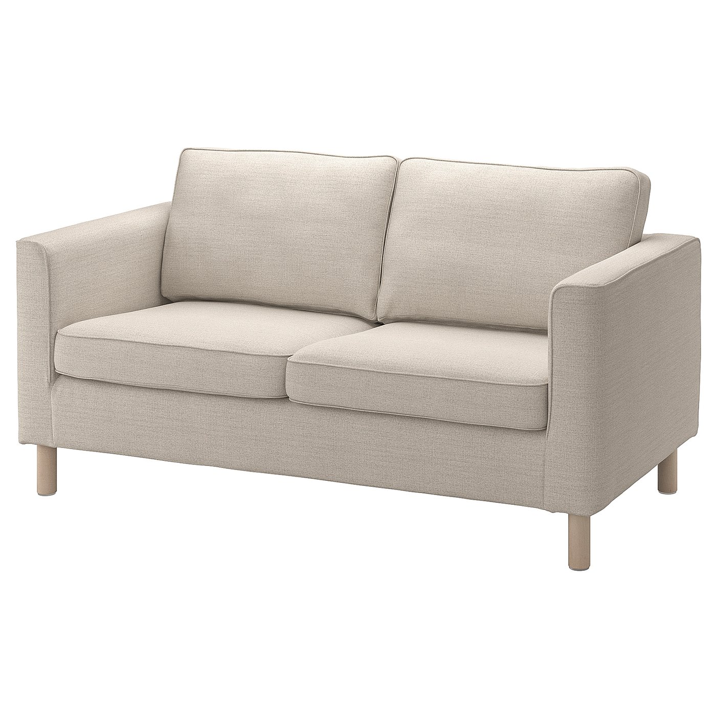 PÄRUP cover for 2-seat sofa, Gunnared beige - IKEA Spain