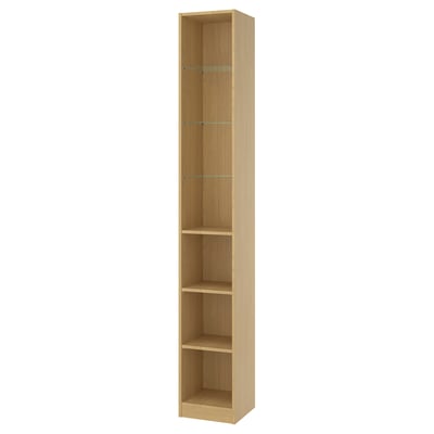 PAX Add-on mid-unit, oak effect, 35x35x236 cm