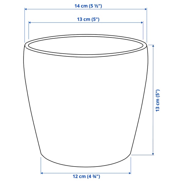 Illustration with measurements for the product: PERSILLADE.