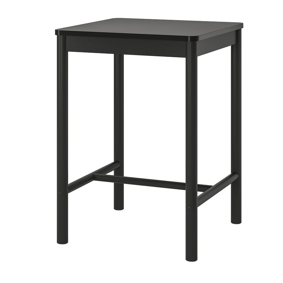 RÖNNINGE bar table, black, 75x75 cm IKEA Spain