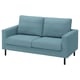 SALTSJÖBADEN 2-seat sofa, Fridtuna dark grey-blue
