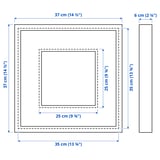 Illustration with measurements for the product: SANNAHED.