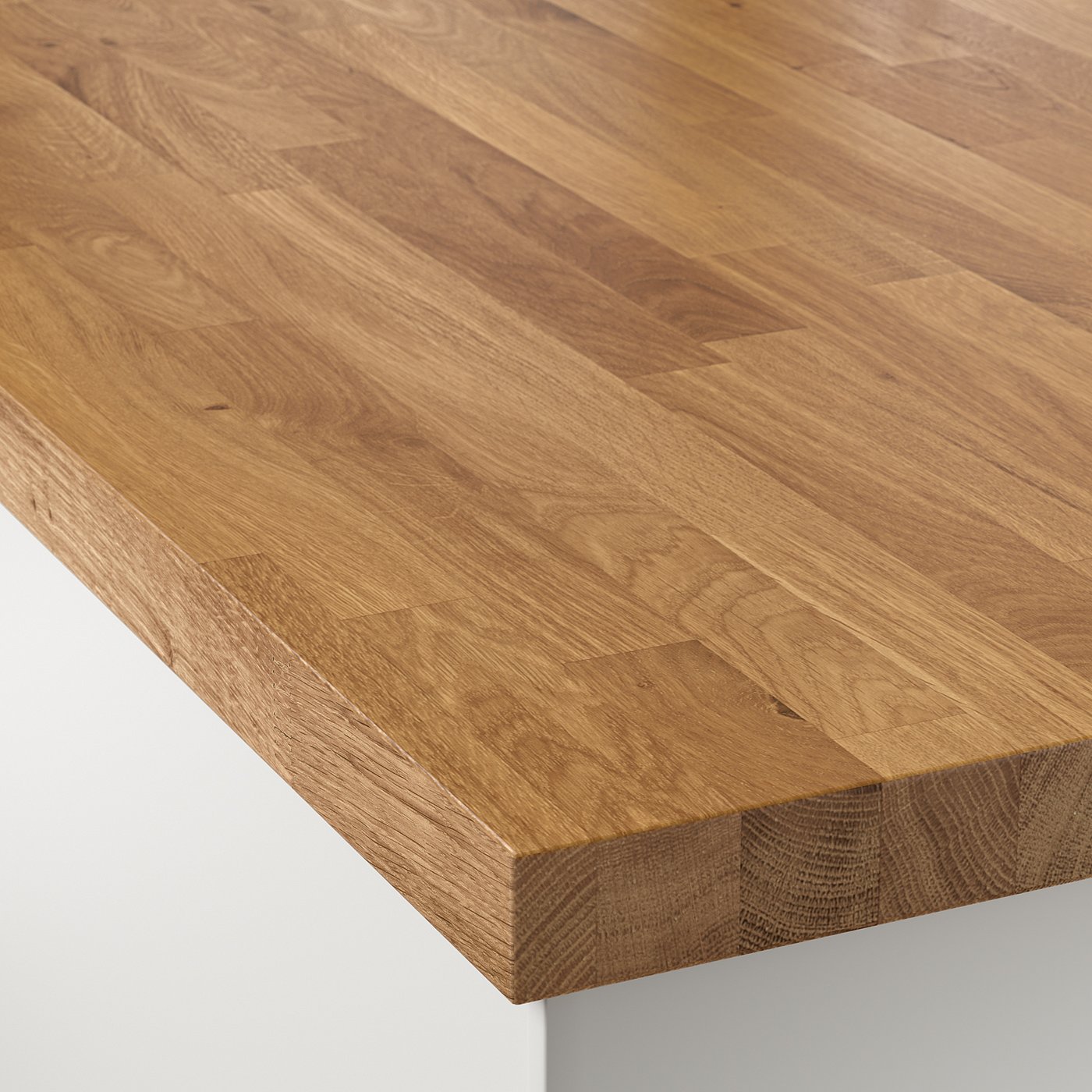 SKOGARP Custom made worktop, oak/solid wood, 45.163.5x4.0 cm IKEA