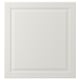White SMEVIKEN cabinet door, square, classic bevel design, acrylic paint, fiberboard.