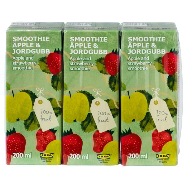 Smoothie Apple Jordgubb Apple And Strawberry Smoothie Ikea