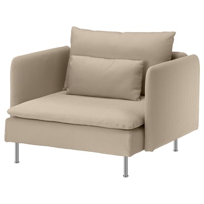 SÖDERHAMN Armchair, Kelinge beige