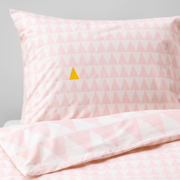 Stillsamt Duvet Cover And Pillowcase Light Pink 150x0 50x60 Cm Ikea