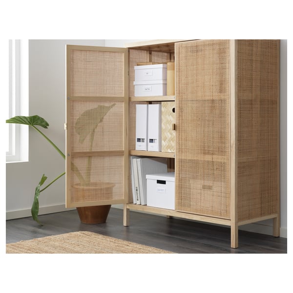 Stockholm 2017 Cabinet Rattan Ash Ikea