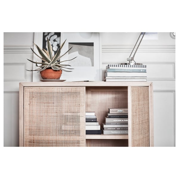 Stockholm 2017 Cabinet Rattan Ash Ikea
