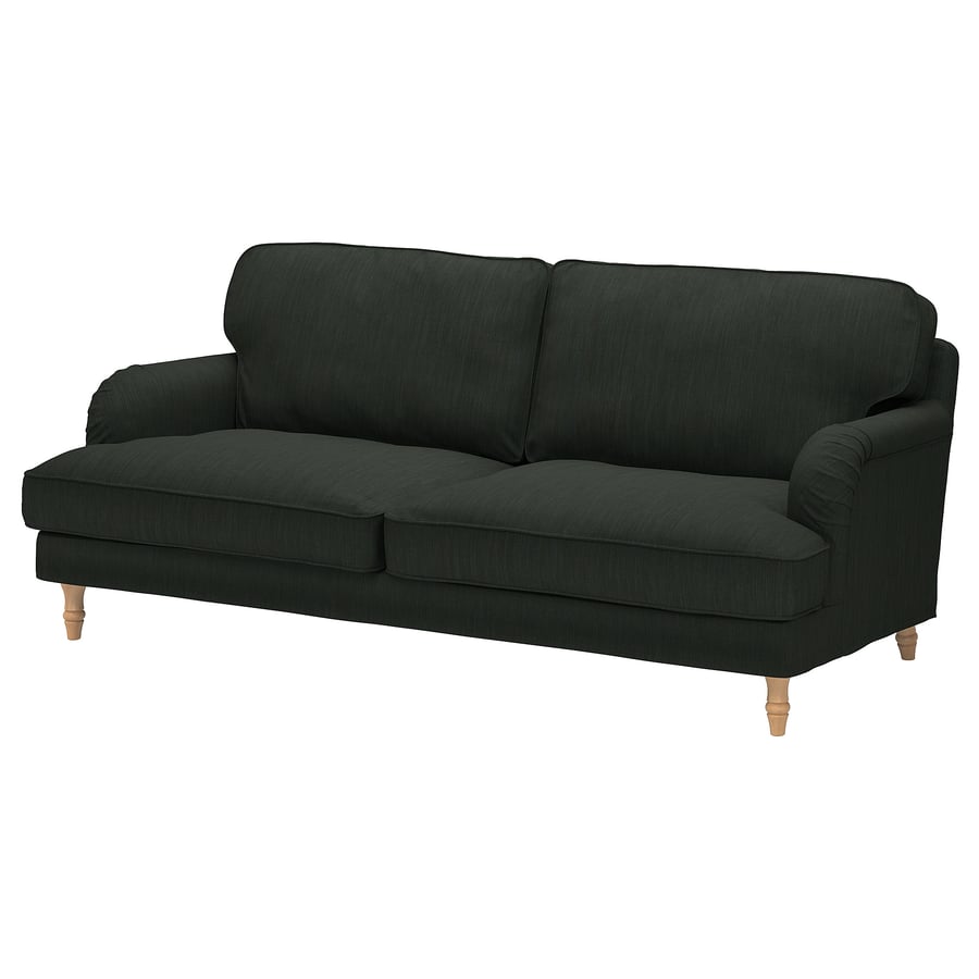 STOCKSUND Cover for 3seat sofa, Nolhaga dark green IKEA