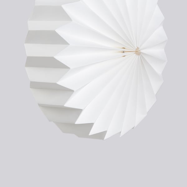 Strala Lamp Shade Origami White 34 Cm Ikea