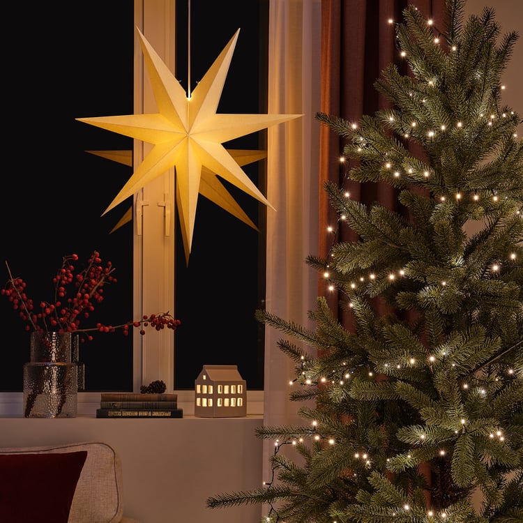 STRÅLA LED lighting chain with 400 lights outdoor IKEA Spain