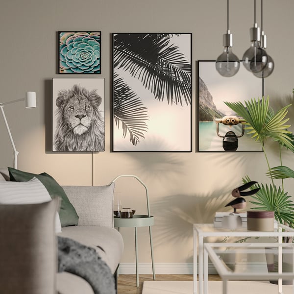 SYMFONISK panel for picture frame speaker, lion IKEA Spain