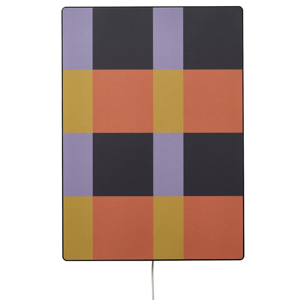 SYMFONISK picture frame speaker with color blocks - modern wall art & music
