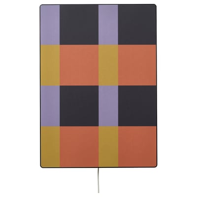 SYMFONISK picture frame speaker with color blocks - modern wall art & music