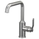 TAKSJÖN Kitchen mixer tap single side lever, stainless steel colour