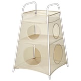 TIGERFINK Storage with compartments, beige/orange
