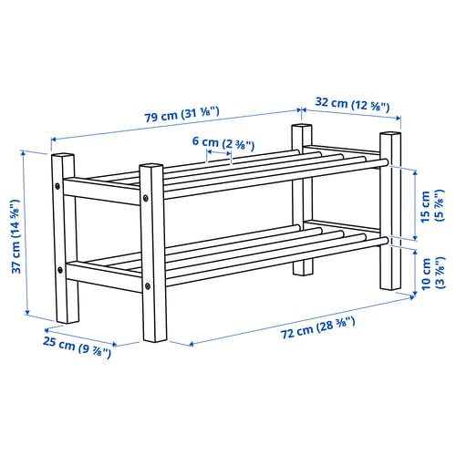 Illustration with measurements for the product: TJUSIG.