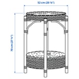 Illustration with measurements for the product: TOLKNING.