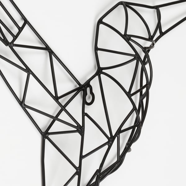 VÄTTLÖSA Wall decoration bird black IKEA