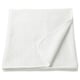 A white VÅRELD cotton bedspread, folded neatly, with a textured weave pattern.