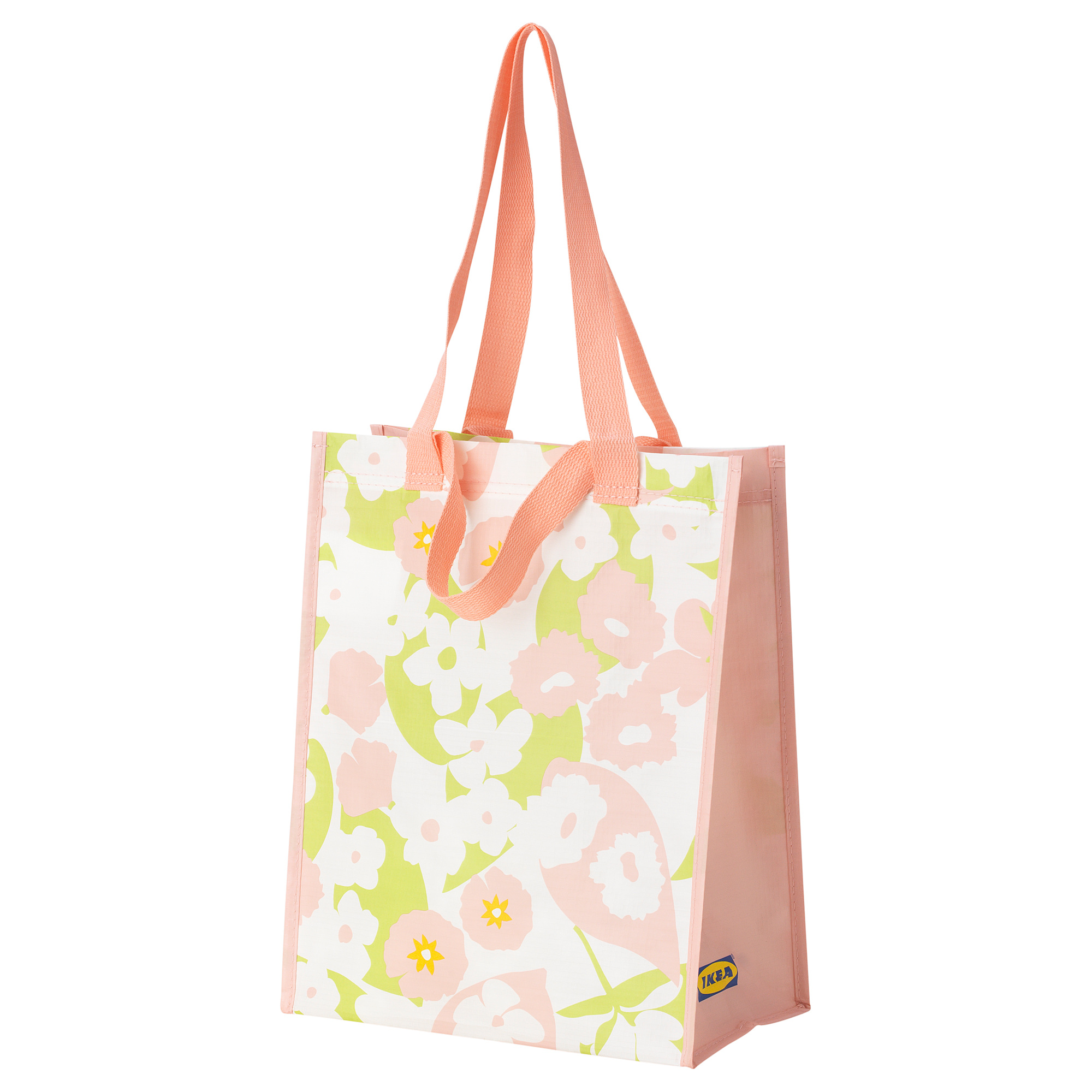 VÅRKÄNSLA Bag, pink flower, 30x38 cm IKEA