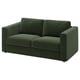 VIMLE 2-seat sofa, Johanneshov dark green