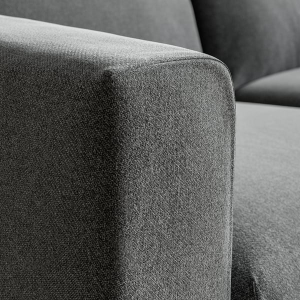 VIMLE 2-seat sofa, Johanneshov dark grey